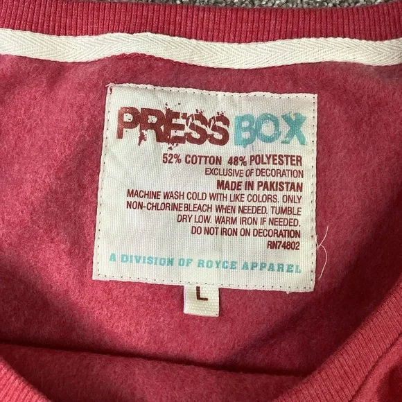 Women’s NC State Wolfpack Press Box Crewneck Sweatshirt - Picture 3 of 5